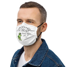 Load image into Gallery viewer, Please Don't Yell reusable face mask