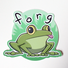 Load image into Gallery viewer, Forg 3" Vinyl Sticker