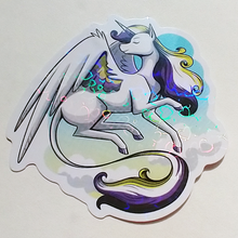 Load image into Gallery viewer, Unicorn Pride 2.5" Vinyl Holo Stickers