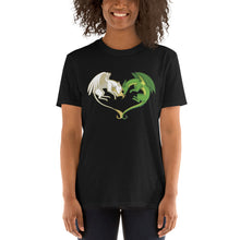 Load image into Gallery viewer, Unicorn and Dragon Heart T-Shirt (unisex)