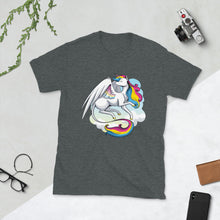 Load image into Gallery viewer, Pan Pride Unicorn Short-Sleeve Unisex T-Shirt