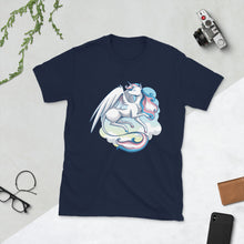 Load image into Gallery viewer, Trans Pride Unicorn Short-Sleeve Unisex T-Shirt