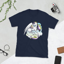 Load image into Gallery viewer, Enby Pride Unicorn Short-Sleeve Unisex T-Shirt