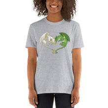 Load image into Gallery viewer, Unicorn and Dragon Heart T-Shirt (unisex)
