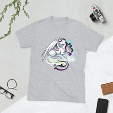 Load image into Gallery viewer, Ace Pride Unicorn Short-Sleeve Unisex T-Shirt