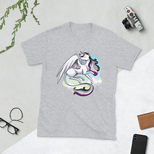 Ace Pride Unicorn Short-Sleeve Unisex T-Shirt