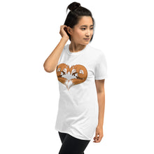 Load image into Gallery viewer, Fox Heart T-Shirt (unisex)