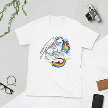 Load image into Gallery viewer, Pan Pride Unicorn Short-Sleeve Unisex T-Shirt