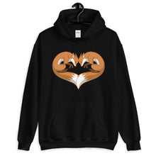 Load image into Gallery viewer, Fox Heart Hoodie (unisex)