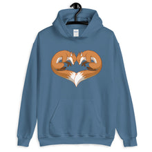 Load image into Gallery viewer, Fox Heart Hoodie (unisex)