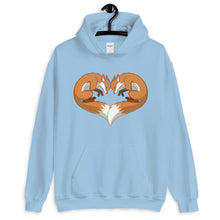 Load image into Gallery viewer, Fox Heart Hoodie (unisex)