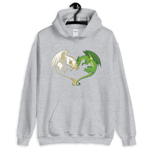 Load image into Gallery viewer, Unicorn and Dragon Heart Hoodie (unisex)