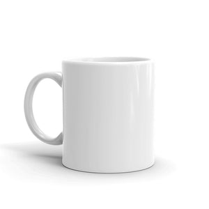 Actually Very Sad White glossy mug