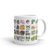 Load image into Gallery viewer, Emojis White glossy mug