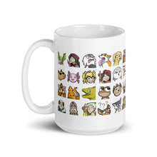 Load image into Gallery viewer, Emojis White glossy mug