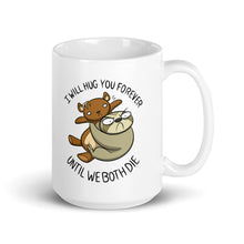 Load image into Gallery viewer, Hugs Forever White glossy mug