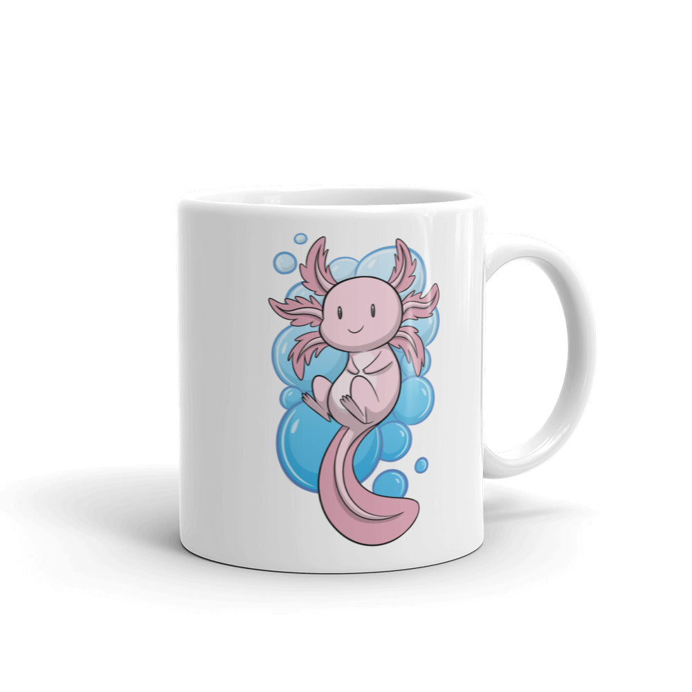 Axolotl Mug, Axolotl Polymer, Axolotl 3d, Axolotl Coffee Cup