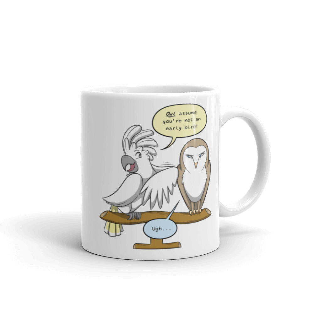 Early Bird and Night Owl Mug