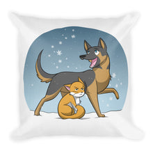 Load image into Gallery viewer, I Love/Hate Winter! Premium Throw Pillow