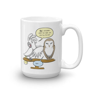Early Bird and Night Owl Mug