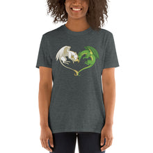Load image into Gallery viewer, Unicorn and Dragon Heart T-Shirt (unisex)
