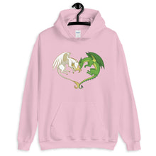 Load image into Gallery viewer, Unicorn and Dragon Heart Hoodie (unisex)