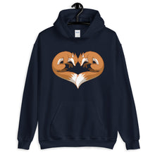 Load image into Gallery viewer, Fox Heart Hoodie (unisex)