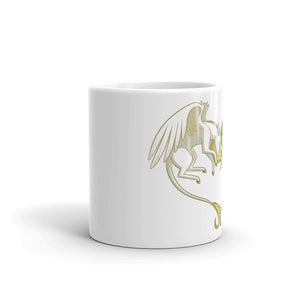 Unicorn and Dragon Heart Mug