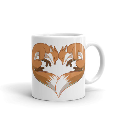 Fox Heart Mug