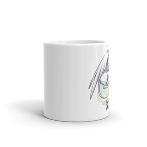 Ace Pride Unicorn White glossy mug
