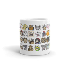 Load image into Gallery viewer, Emojis White glossy mug
