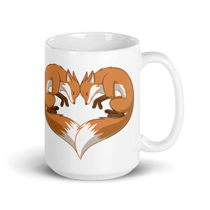 Fox Heart Mug