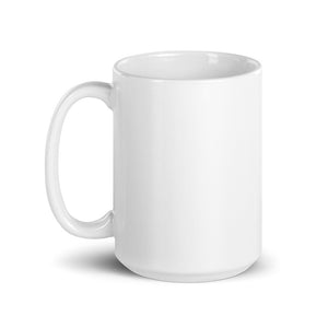 Actually Very Sad White glossy mug