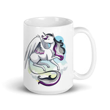 Load image into Gallery viewer, Ace Pride Unicorn White glossy mug