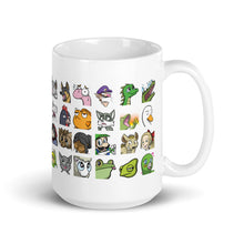 Load image into Gallery viewer, Emojis White glossy mug